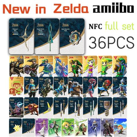 NFC Tag Game Cards for the Legend of Zelda Breath of the 